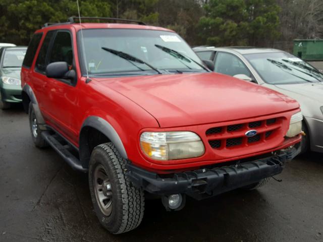 1FMYU22X2XUB93991 - 1999 FORD EXPLORER RED photo 1