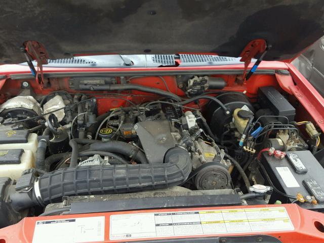 1FMYU22X2XUB93991 - 1999 FORD EXPLORER RED photo 7