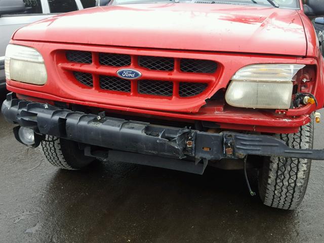 1FMYU22X2XUB93991 - 1999 FORD EXPLORER RED photo 9