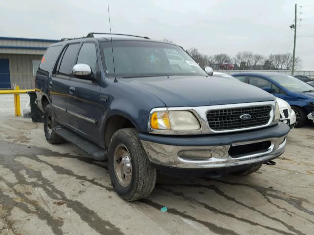 1FMRU18W2WLB56814 - 1998 FORD EXPEDITION BLUE photo 1