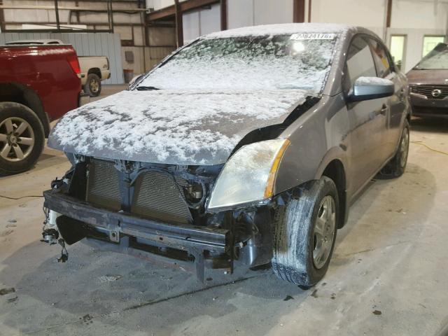 3N1AB61E77L643389 - 2007 NISSAN SENTRA 2.0 GRAY photo 2