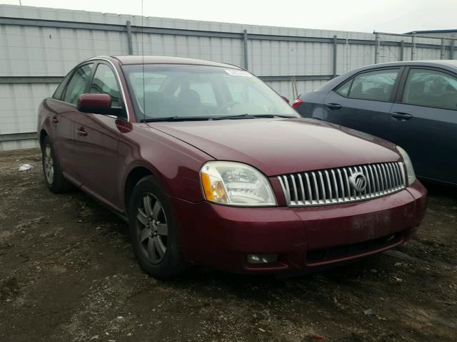 1MEHM40106G617467 - 2006 MERCURY MONTEGO LU RED photo 1