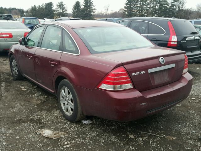 1MEHM40106G617467 - 2006 MERCURY MONTEGO LU RED photo 3