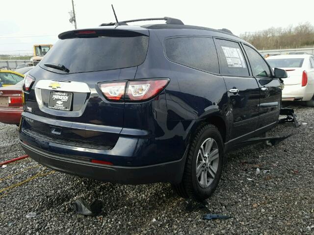 1GNKRFED3HJ151716 - 2017 CHEVROLET TRAVERSE L BLUE photo 4