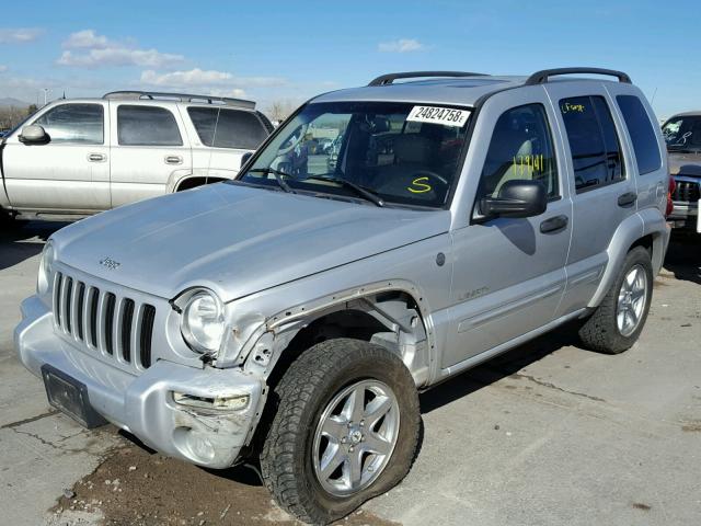 1J4GL58K04W301051 - 2004 JEEP LIBERTY LI SILVER photo 2