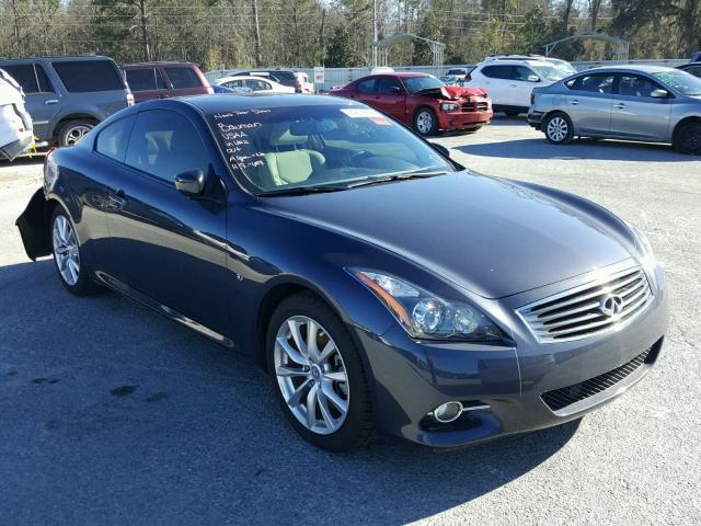 JN1CV6EK0EM112330 - 2014 INFINITI Q60 JOURNE GRAY photo 1