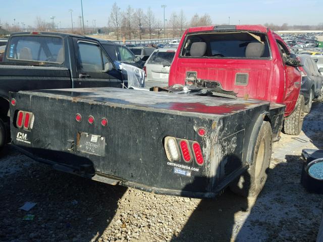 3C7WDTAL2CG178956 - 2012 DODGE RAM 3500 S RED photo 4