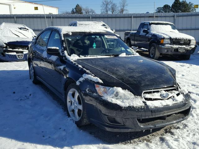 4S3BL616587202647 - 2008 SUBARU LEGACY 2.5 BLACK photo 1