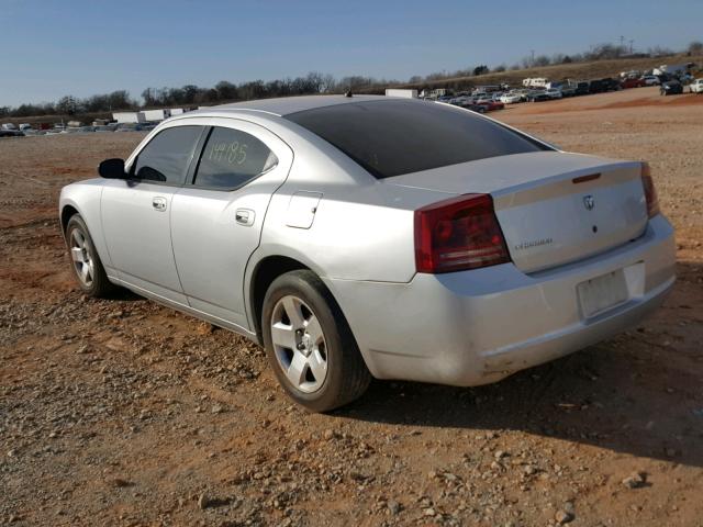 0K1139441664 - 2008 DODGE CHARGER SILVER photo 3