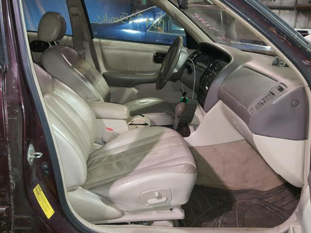 4T1BF18BXXU305202 - 1999 TOYOTA AVALON XL MAROON photo 5