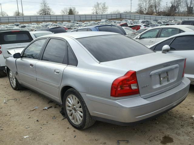 YV1TS92D441342976 - 2004 VOLVO S80 SILVER photo 3