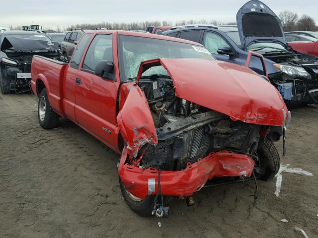 1GCCS19W4Y8225149 - 2000 CHEVROLET S TRUCK S1 RED photo 1