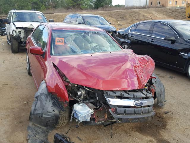 3FAHP0KC1AR420685 - 2010 FORD FUSION SPO RED photo 1