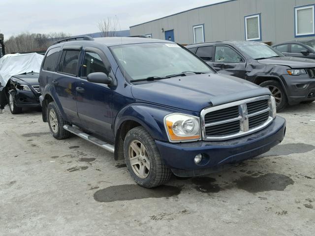 1D4HB48246F112593 - 2006 DODGE DURANGO SL BLUE photo 1