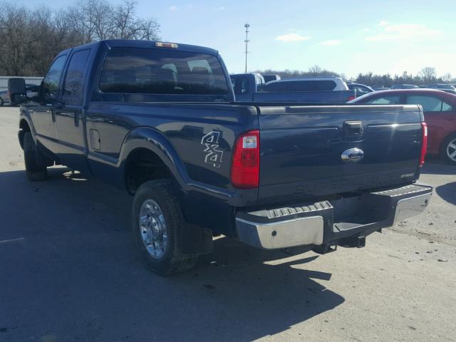 1FT7W2B6XDEB27888 - 2013 FORD F250 SUPER BLUE photo 3