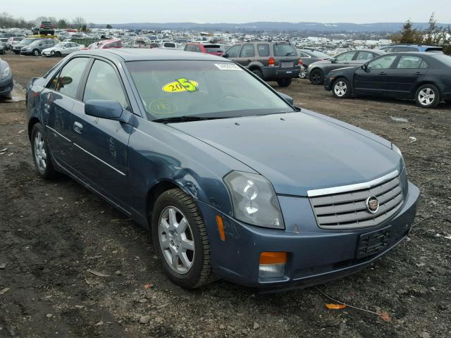 1G6DP567050162154 - 2005 CADILLAC CTS HI FEA BLUE photo 1