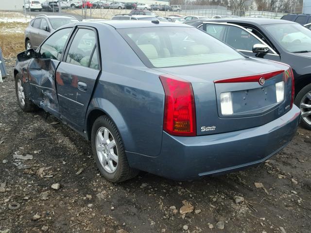 1G6DP567050162154 - 2005 CADILLAC CTS HI FEA BLUE photo 3