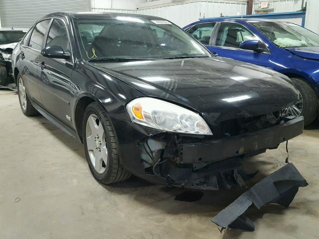 2G1WD57C691158784 - 2009 CHEVROLET IMPALA SS BLACK photo 1