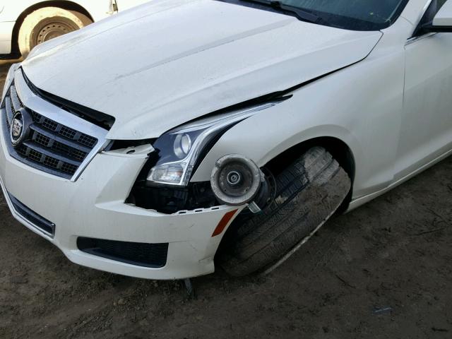 1G6AA5RX0D0140766 - 2013 CADILLAC ATS WHITE photo 9