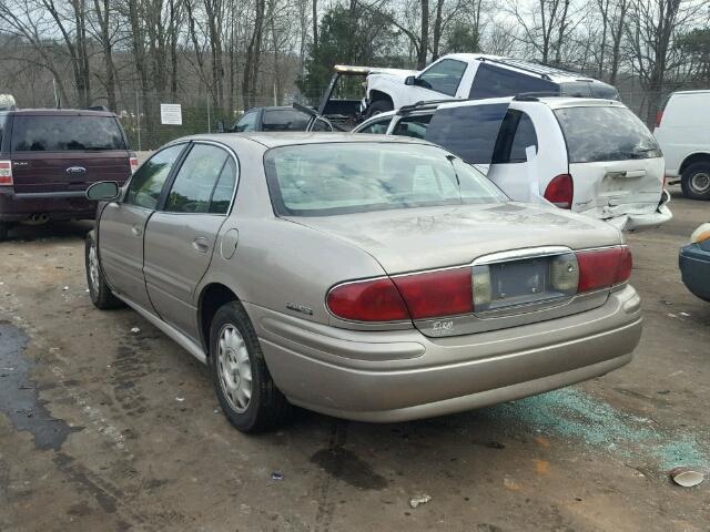 1G4HP54K114216517 - 2001 BUICK LESABRE CU TAN photo 3