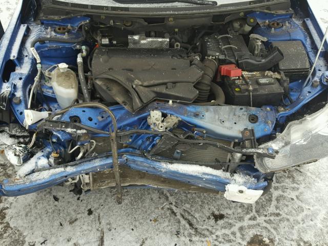 JA32U2FU7BU010697 - 2011 MITSUBISHI LANCER ES/ BLUE photo 7