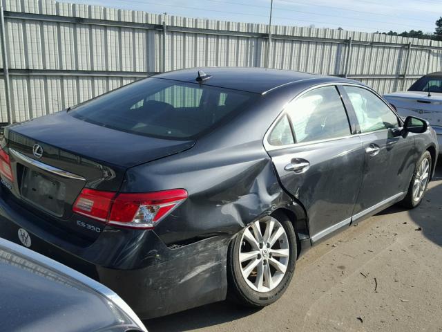 JTHBK1EG7A2349661 - 2010 LEXUS ES 350 BLACK photo 4