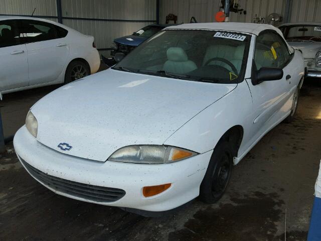 4G1JF32TXTB103339 - 1996 CHEVROLET CAVALIER L WHITE photo 2