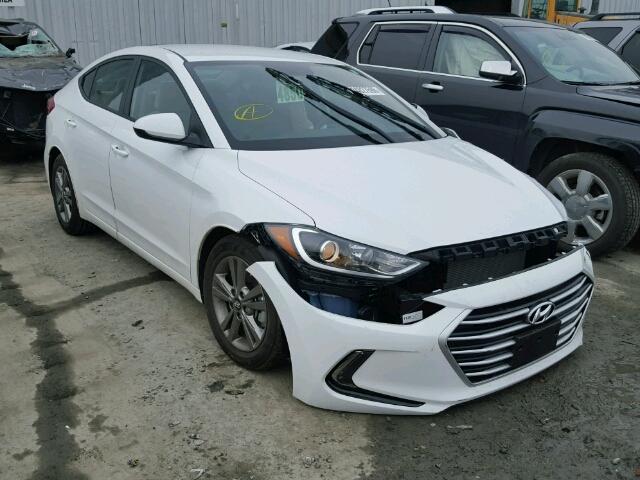 5NPD84LF7HH017782 - 2017 HYUNDAI ELANTRA SE WHITE photo 1