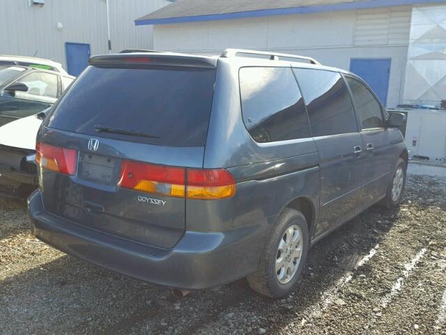 5FNRL18083B117162 - 2003 HONDA ODYSSEY EX GRAY photo 4