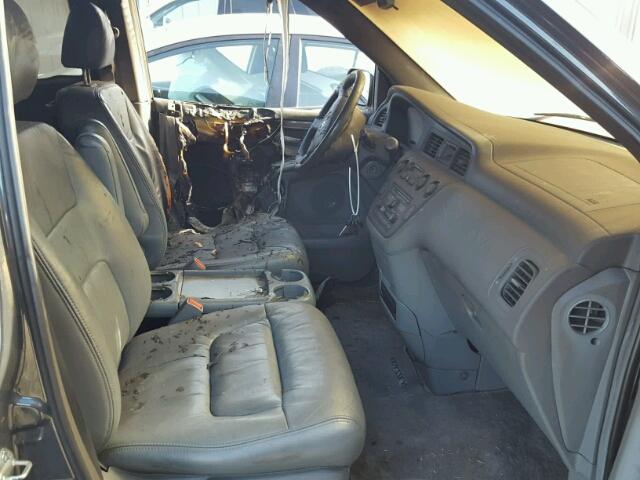 5FNRL18083B117162 - 2003 HONDA ODYSSEY EX GRAY photo 5