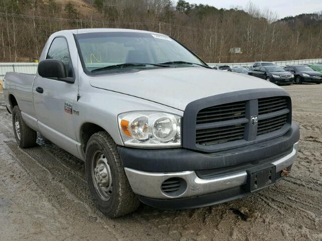 3D7KR26D97G773341 - 2007 DODGE RAM 2500 S SILVER photo 1