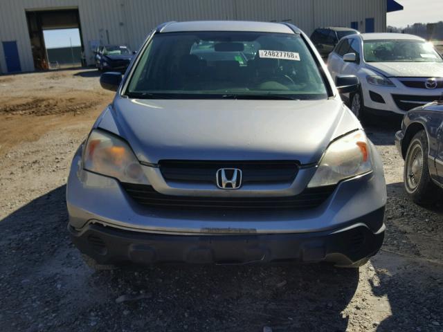 3CZRE38378G700852 - 2008 HONDA CR-V LX SILVER photo 9