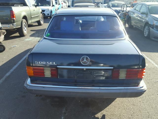 WDBCA37D0FA107846 - 1985 MERCEDES-BENZ 500 SEL BLUE photo 9