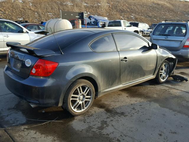 JTKDE167660127530 - 2006 TOYOTA SCION TC CHARCOAL photo 4