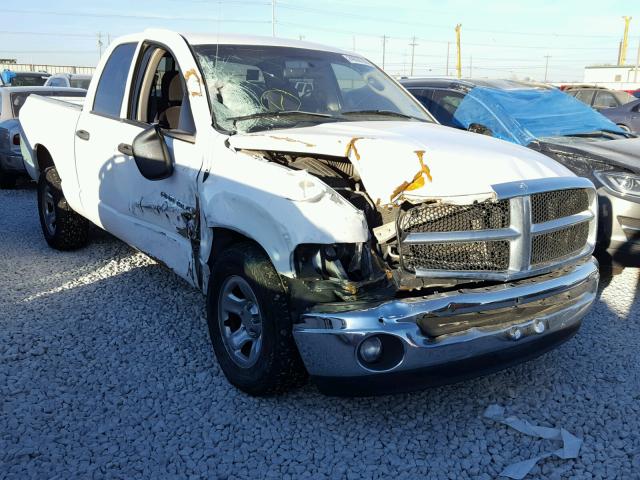 1D7HA18N43J622613 - 2003 DODGE RAM 1500 S WHITE photo 1