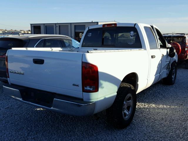 1D7HA18N43J622613 - 2003 DODGE RAM 1500 S WHITE photo 4