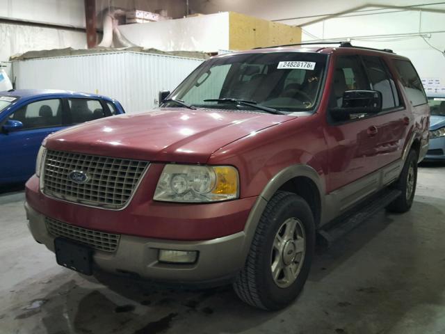 1FMFU17L43LA60138 - 2003 FORD EXPEDITION MAROON photo 2