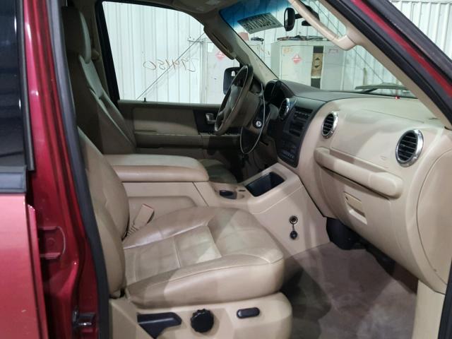 1FMFU17L43LA60138 - 2003 FORD EXPEDITION MAROON photo 5