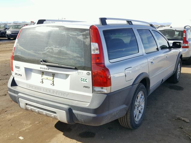 YV4SZ592561214918 - 2006 VOLVO XC70 SILVER photo 4