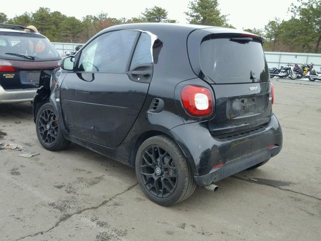 WMEFJ5DA8GK059627 - 2016 SMART FORTWO BLACK photo 3