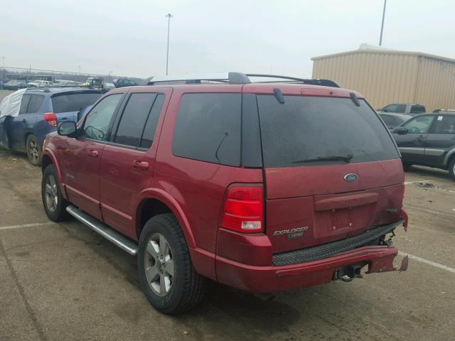 1FMDU75W05UB04768 - 2005 FORD EXPLORER L RED photo 3