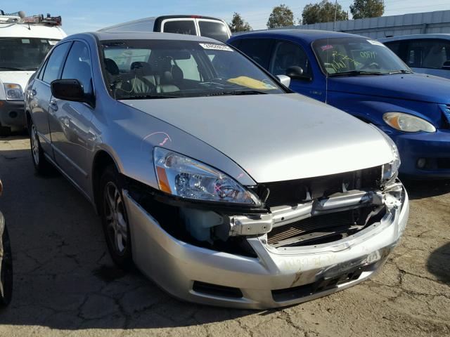 1HGCM56867A078008 - 2007 HONDA ACCORD EX SILVER photo 1