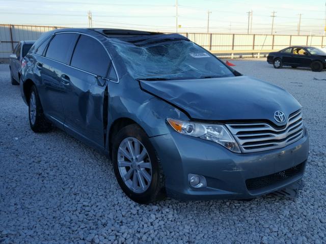 4T3ZA3BB3AU023869 - 2010 TOYOTA VENZA BASE GREEN photo 1