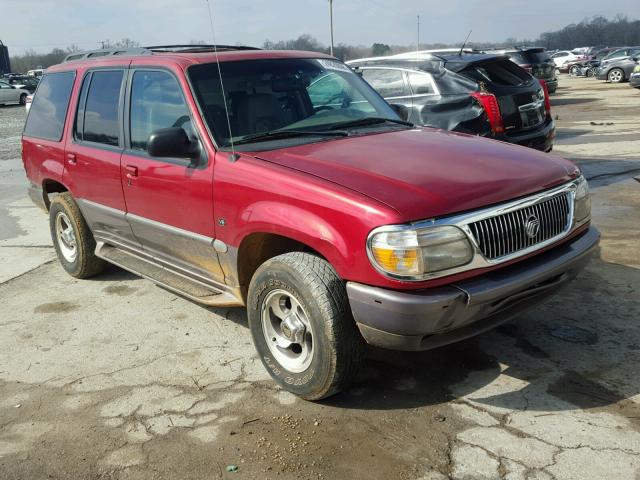 4M2DU52P9VUJ56805 - 1997 MERCURY MOUNTAINEE RED photo 1