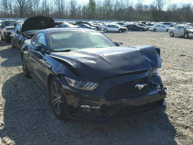 1FA6P8TH1G5326236 - 2016 FORD MUSTANG BLACK photo 1