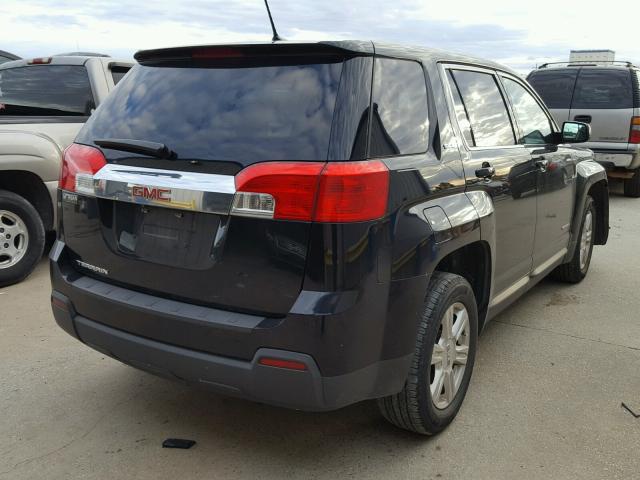 2GKALMEK9E6250644 - 2014 GMC TERRAIN SL BLACK photo 4