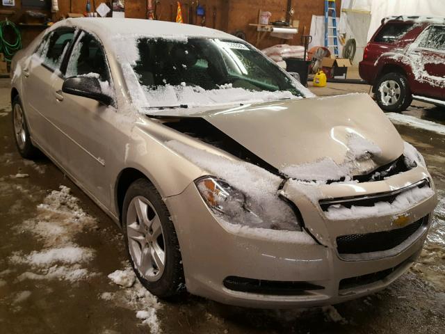 1G1ZB5E09CF323366 - 2012 CHEVROLET MALIBU LS GOLD photo 1