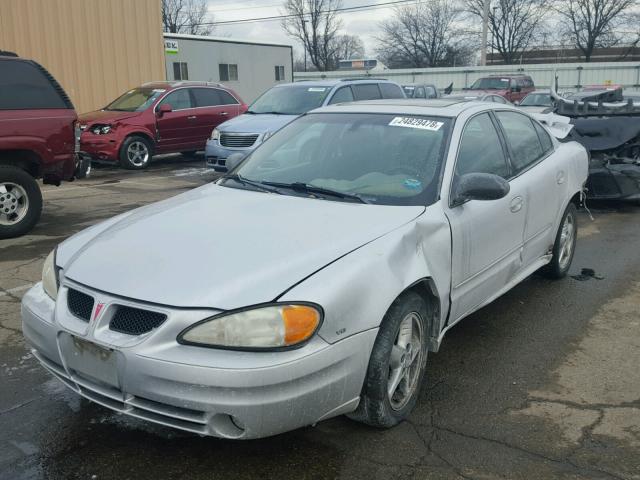 1G2NF52EX3M531010 - 2003 PONTIAC GRAND AM S SILVER photo 2