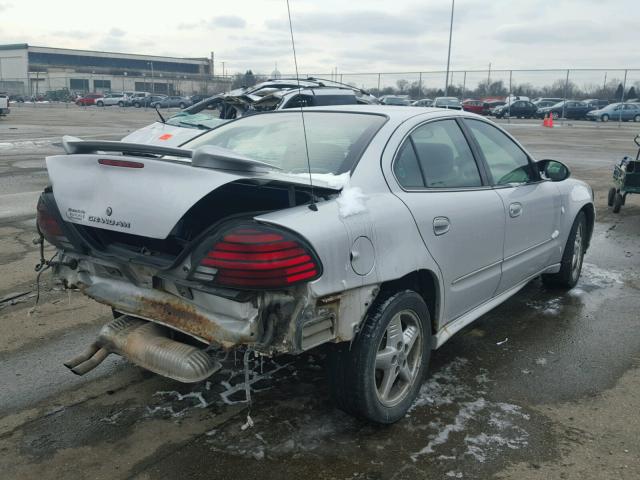 1G2NF52EX3M531010 - 2003 PONTIAC GRAND AM S SILVER photo 4