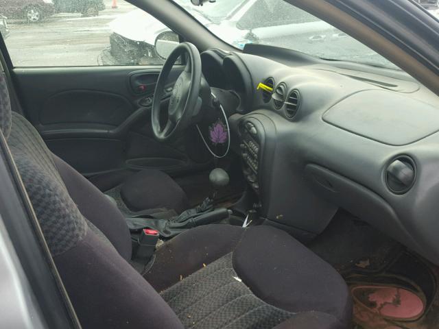 1G2NF52EX3M531010 - 2003 PONTIAC GRAND AM S SILVER photo 5